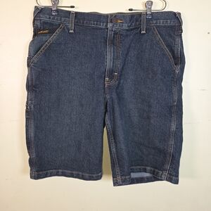 Ariat - Mens Relaxed , Straight Rebar Carpenter Jean shorts M-4 NWOT Size 34